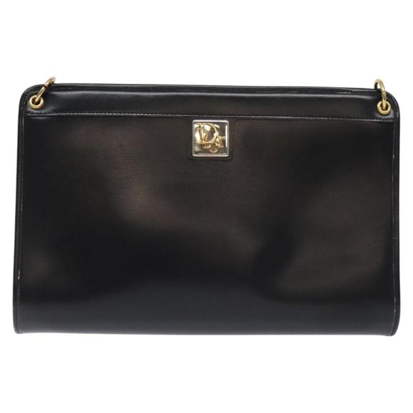 Dior Black Leather shoulder - Picture 1 of 10